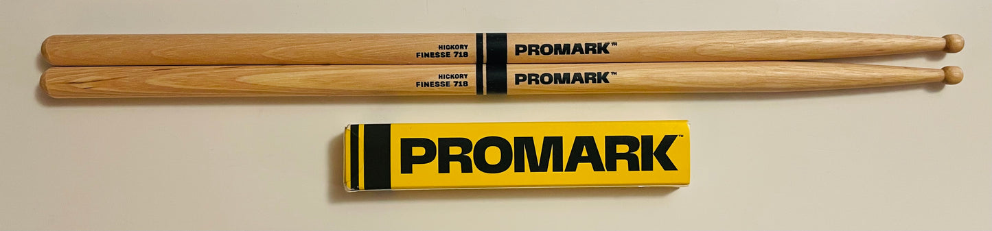 ProMark TX718W Finesse 718 Hickory Trommestikker