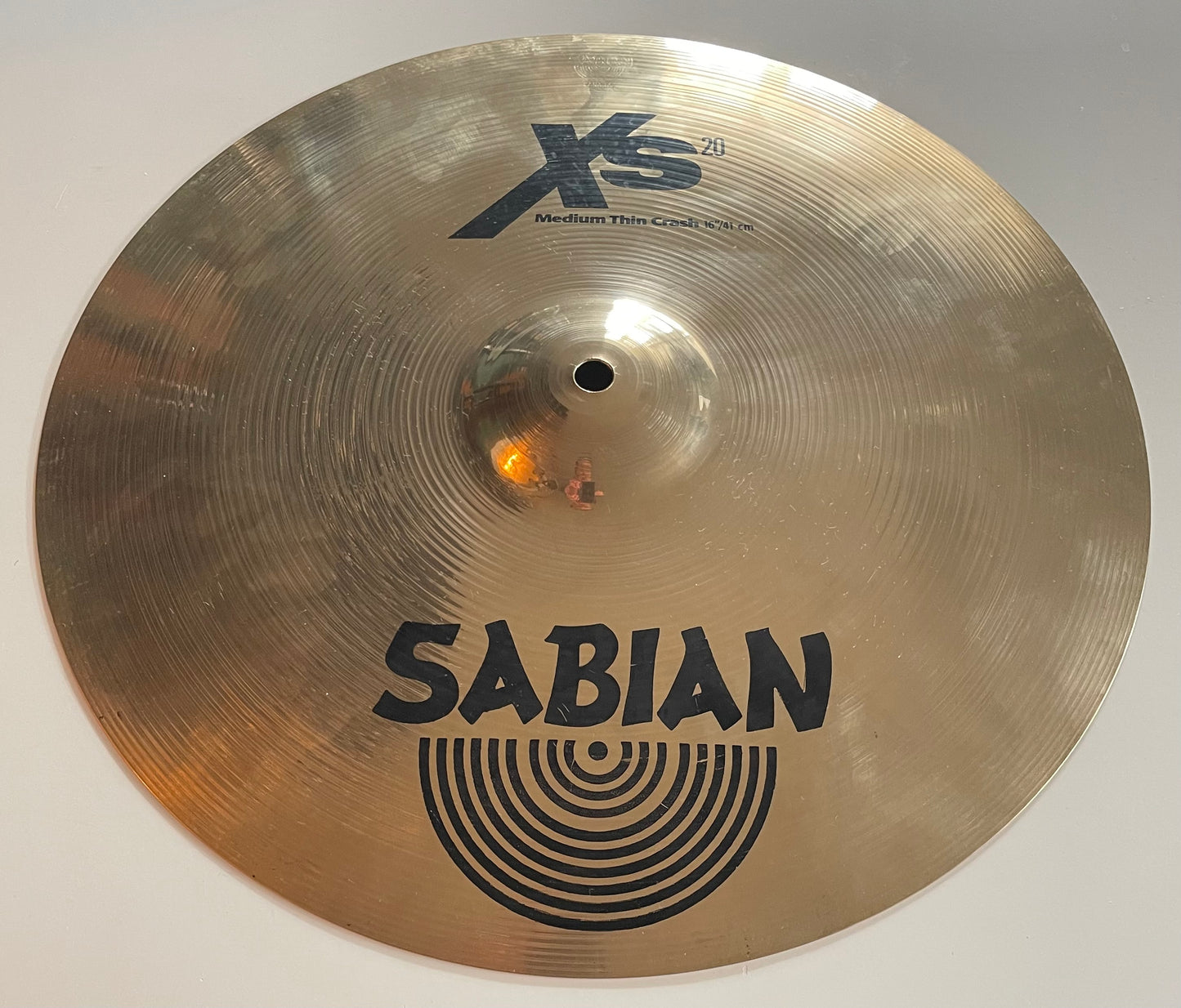 16" Sabian XS20 Medium Thin Crash