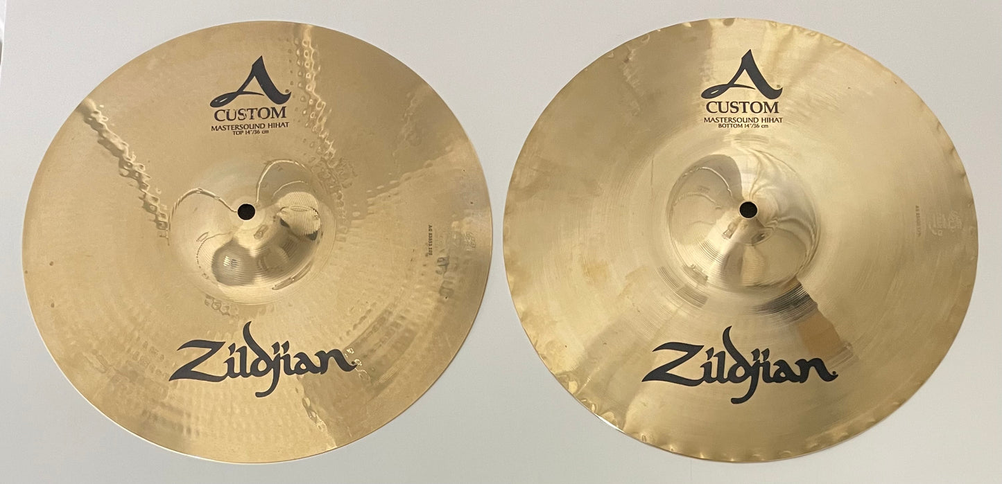 14" Zildjian A Custom Mastersound Hi-hat