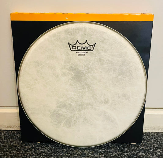 12" Remo Ambassador Fiberskyn