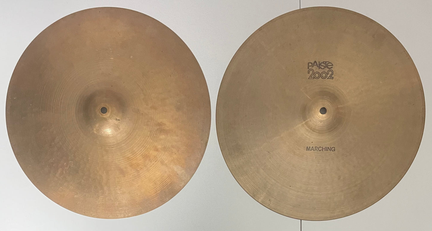 16" Paiste 2002 'Black Label' Hi-hat (sammensat)