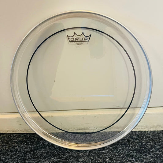 14" Remo pinstipe Clear