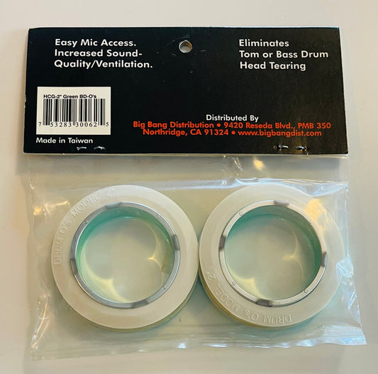 2" Bass Drum O's
