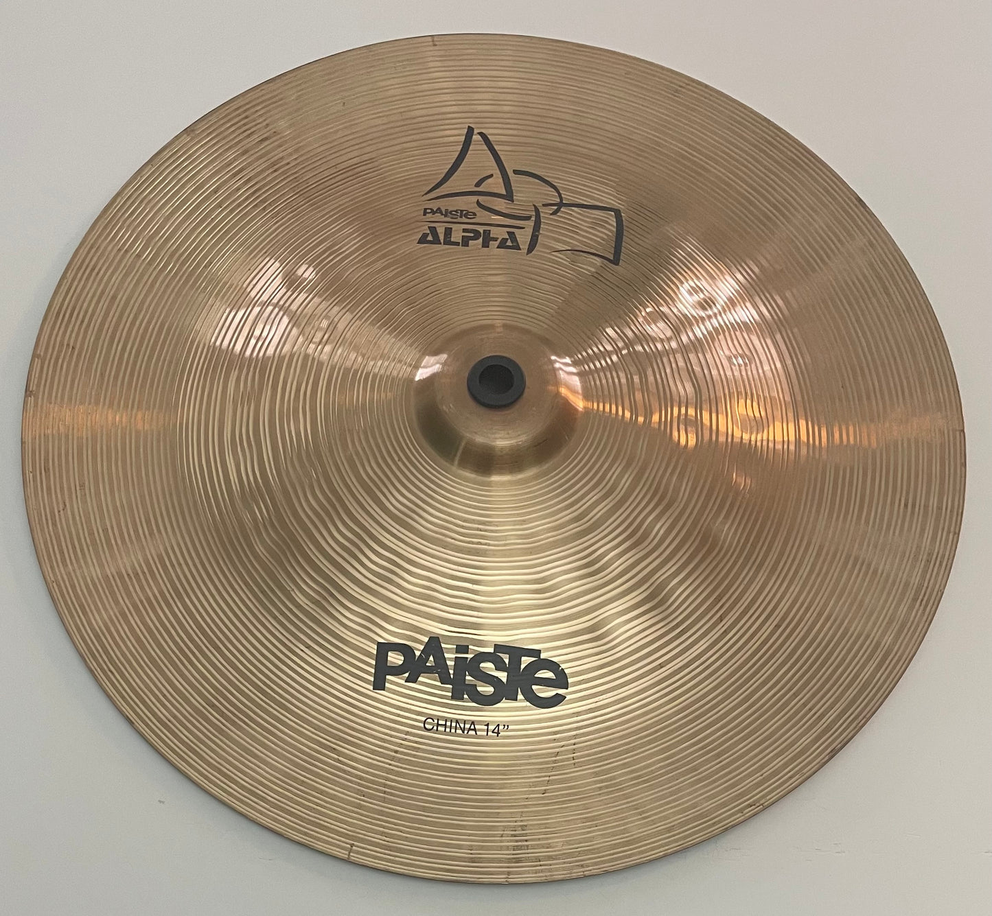 14" Paiste Alpha China (repareret)