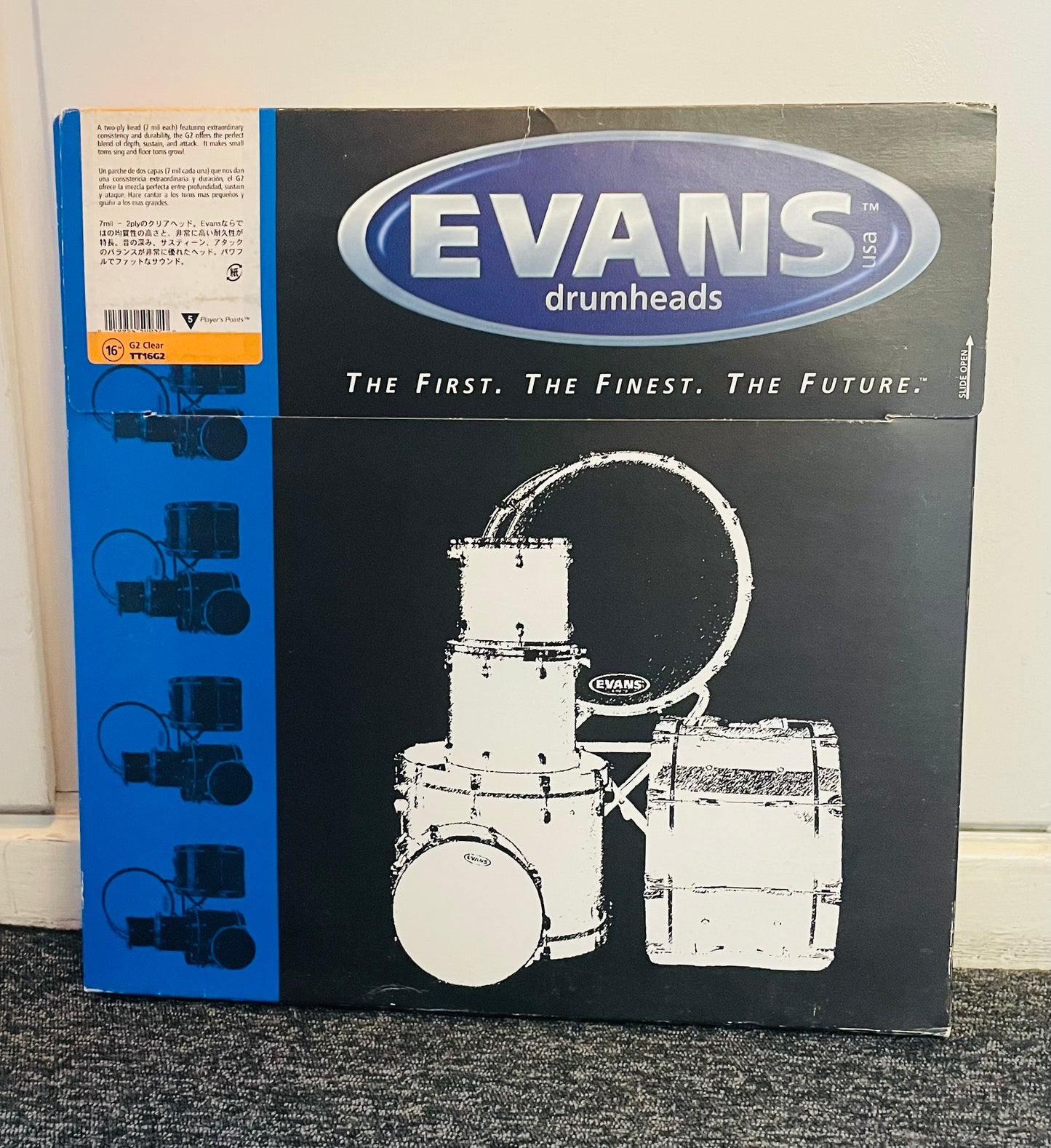 16" Evans G2 Clear