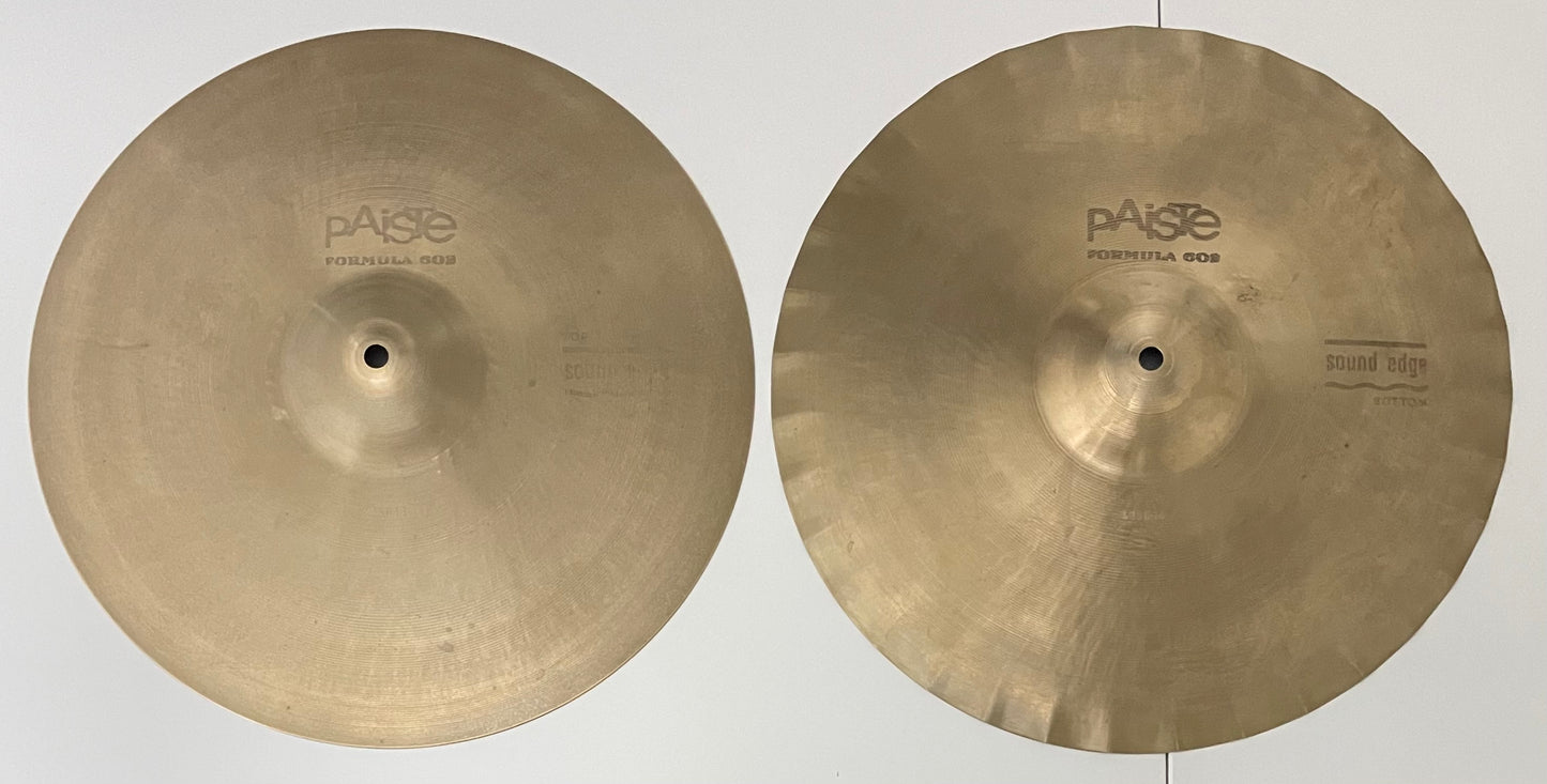 15" Paiste Formula 602 Sound Edge Hi-hat