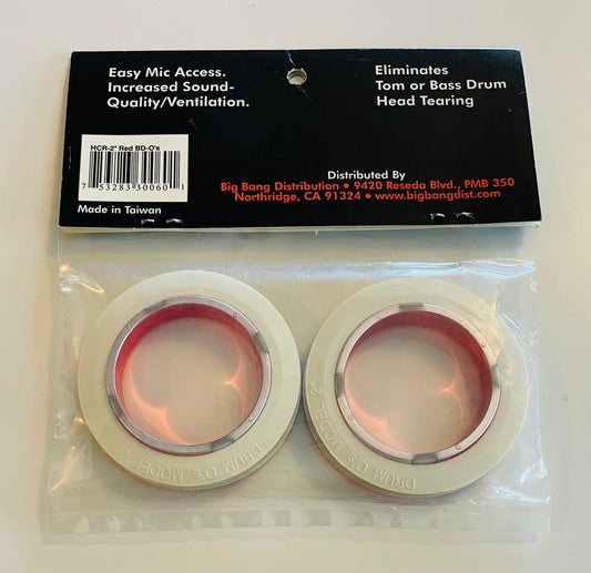 2" Bass Drum O's