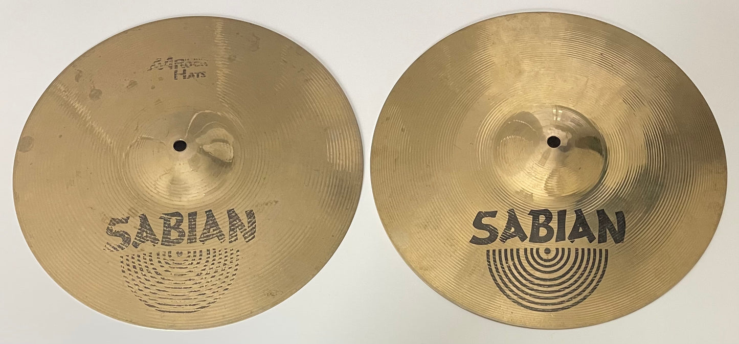 14" Sabian AA Rock Hats Hi-hat