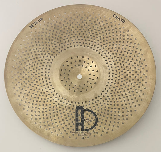 14" Agean Natural Jazz 'Low Noise' Crash