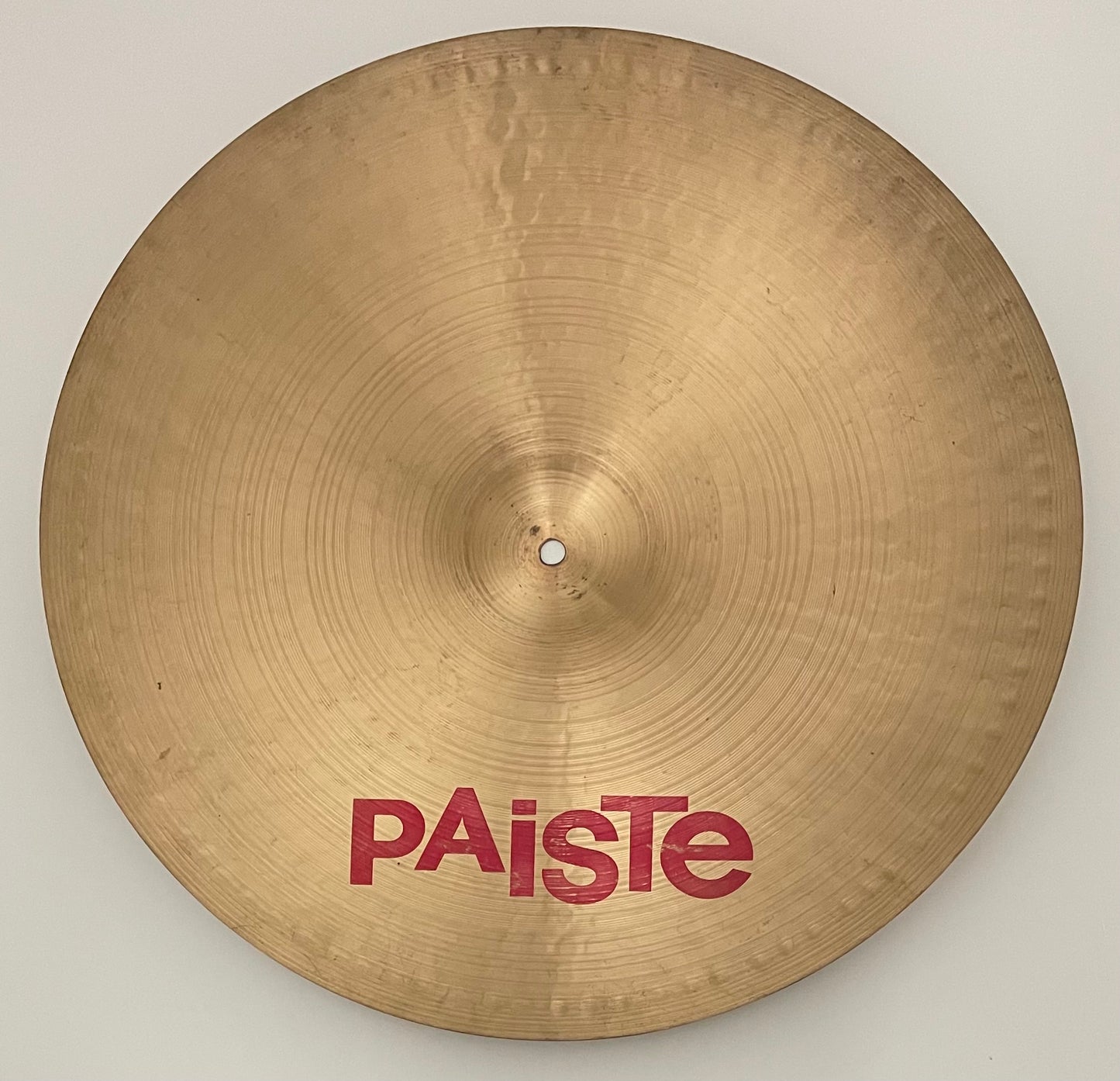 20" Paiste 2002 'Red Label' heavy Ride