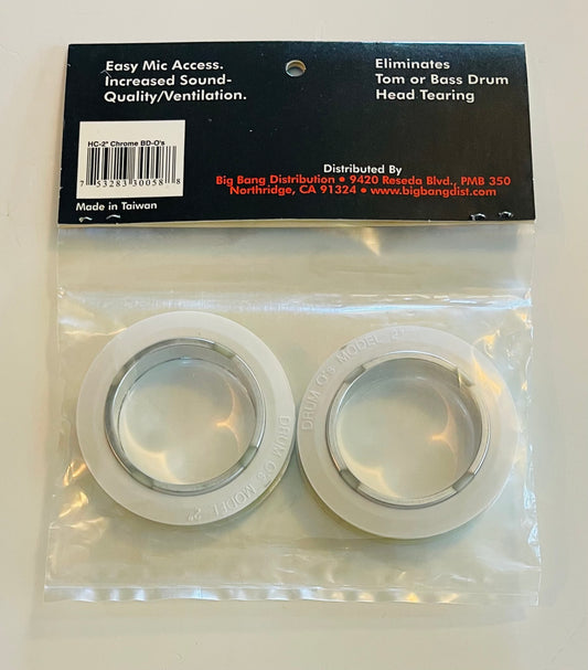 2" Bass Drum O's