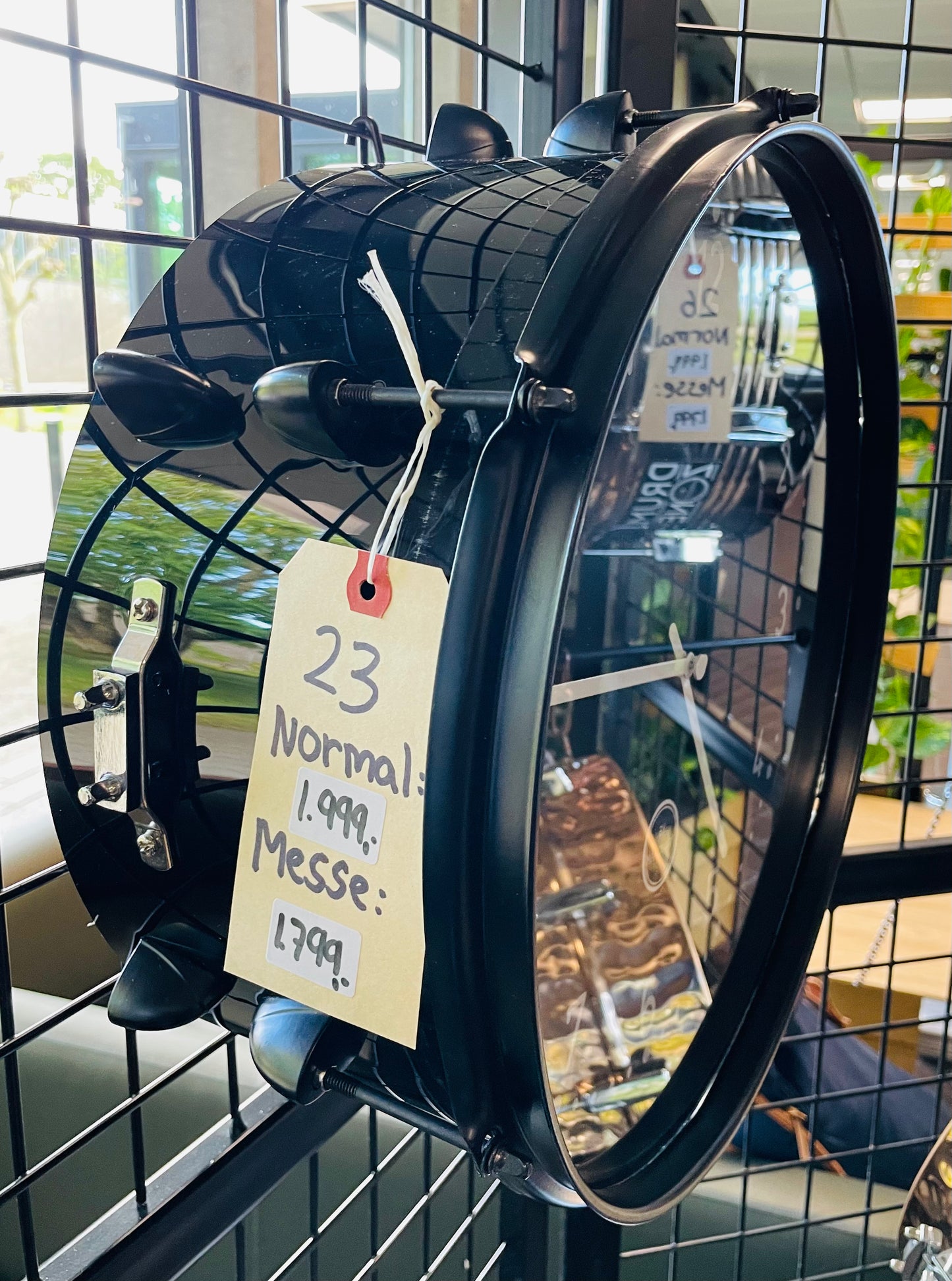 (23) 14" x 6.75" Wall Clock