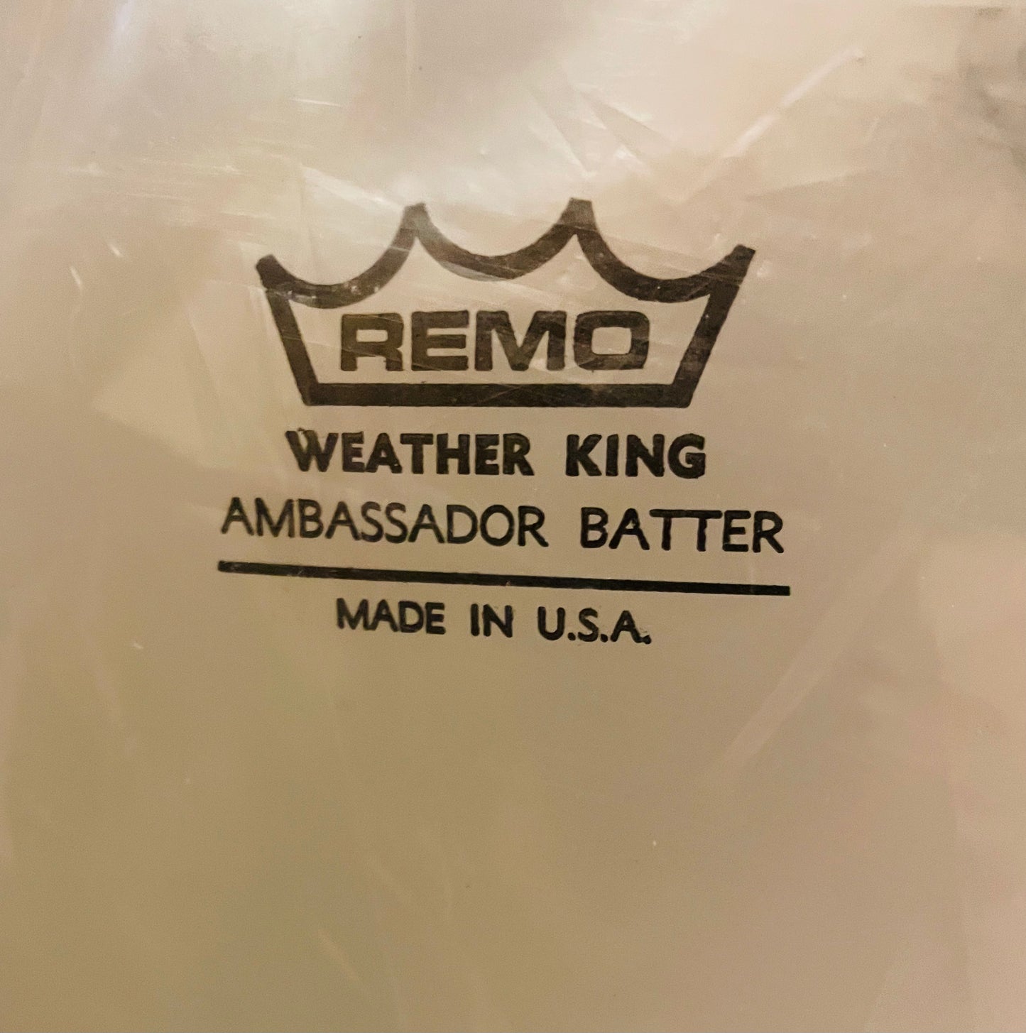 15" Remo Ambassador Clear