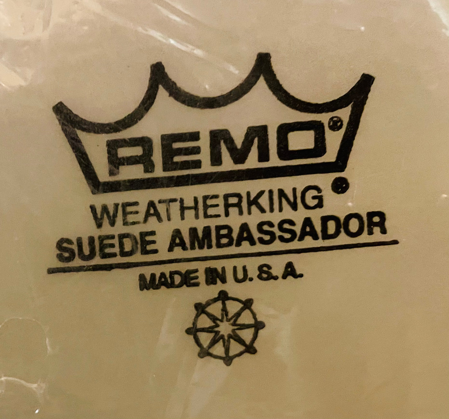 8" Remo Ambassador Suede