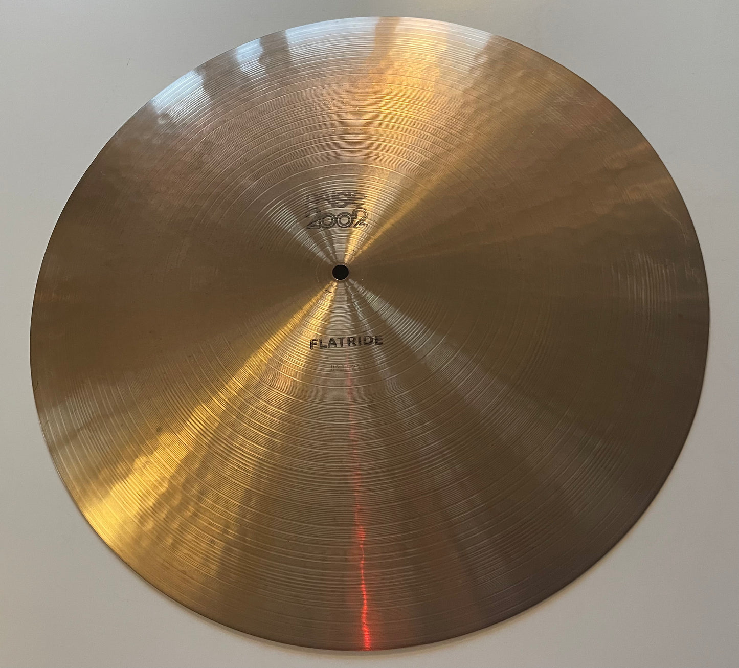 20" Paiste 2002 'Black Label' Flat Ride