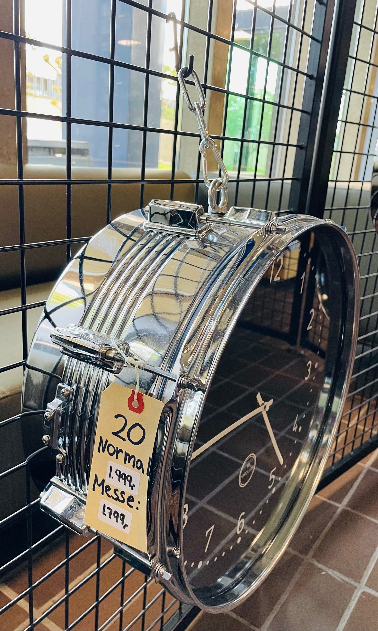 (20) 14" x 7" Chain Clock