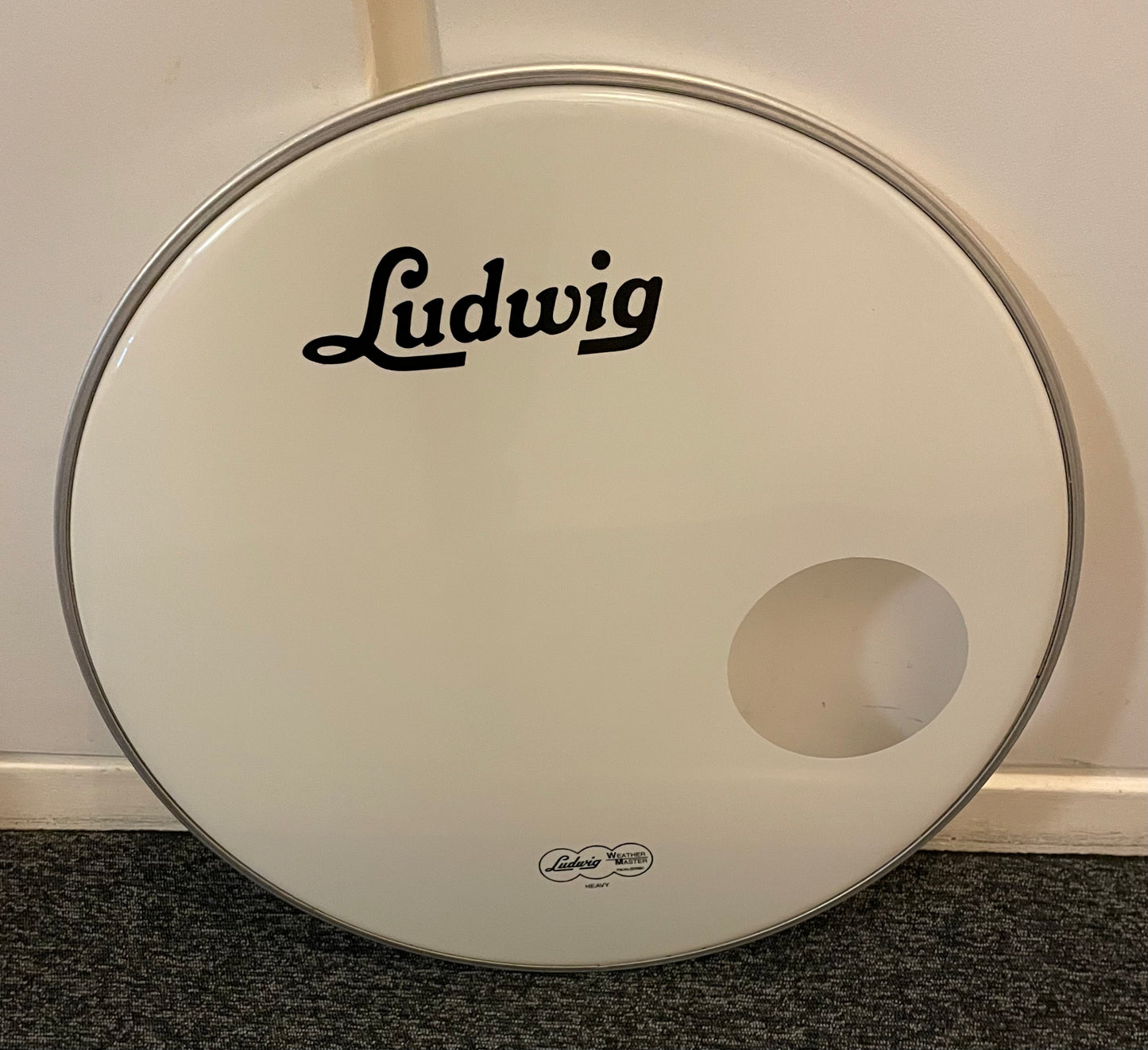 20" Ludwig White