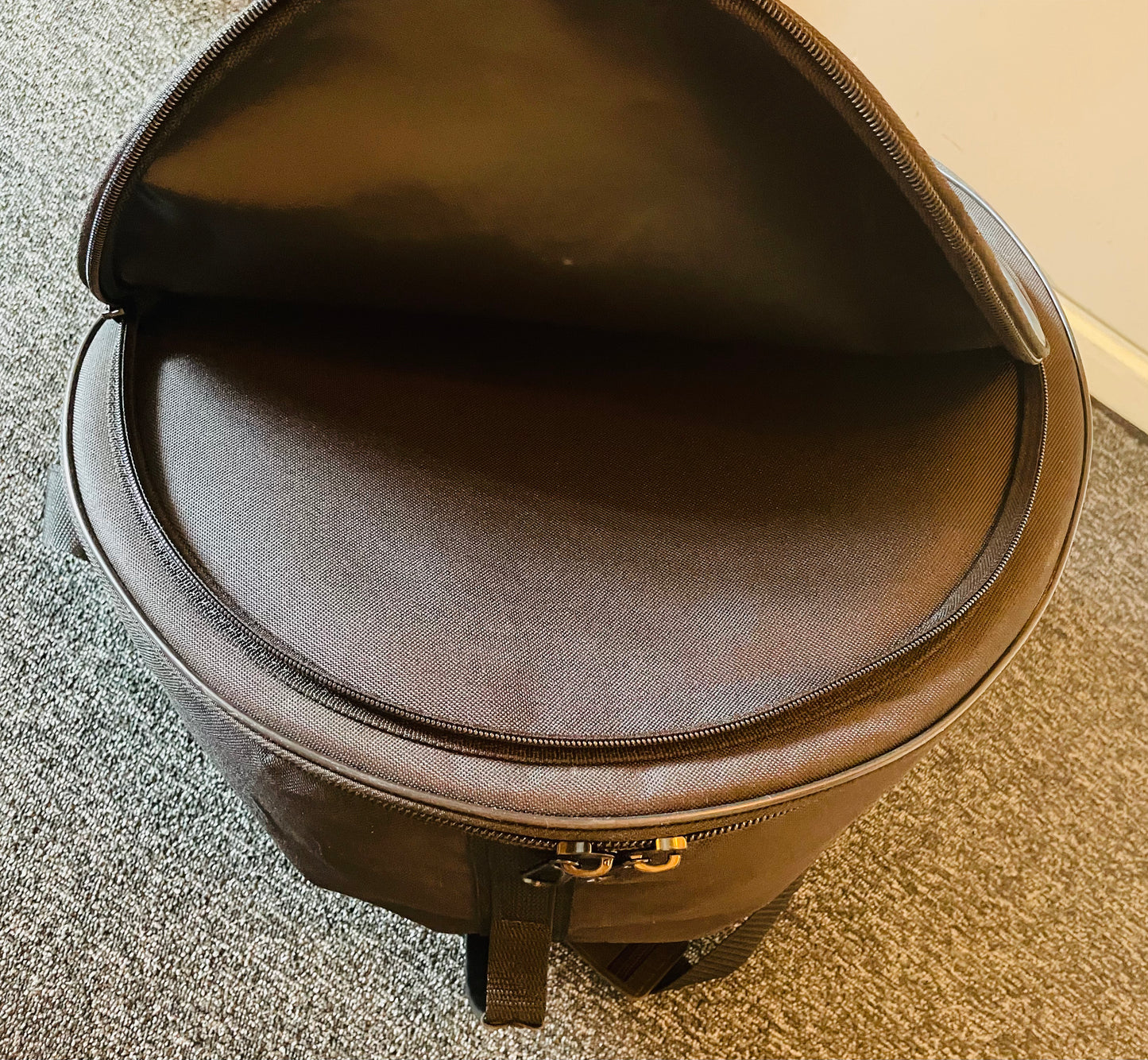 14" Trommetaske med bæresele