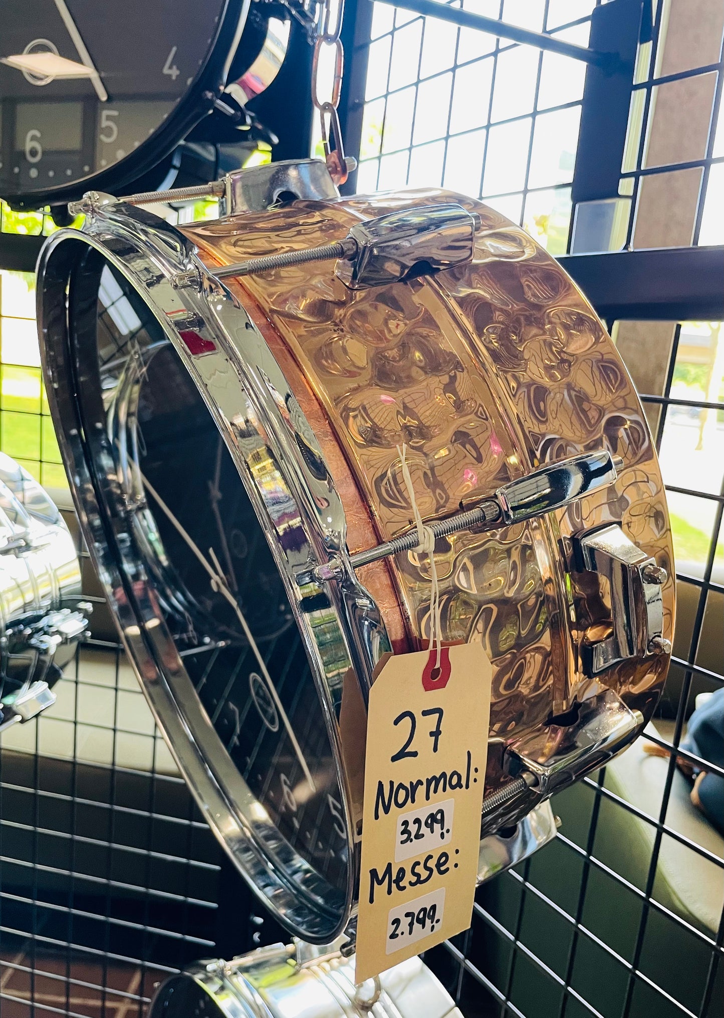 (27) 14" x 7" Kæde-ur