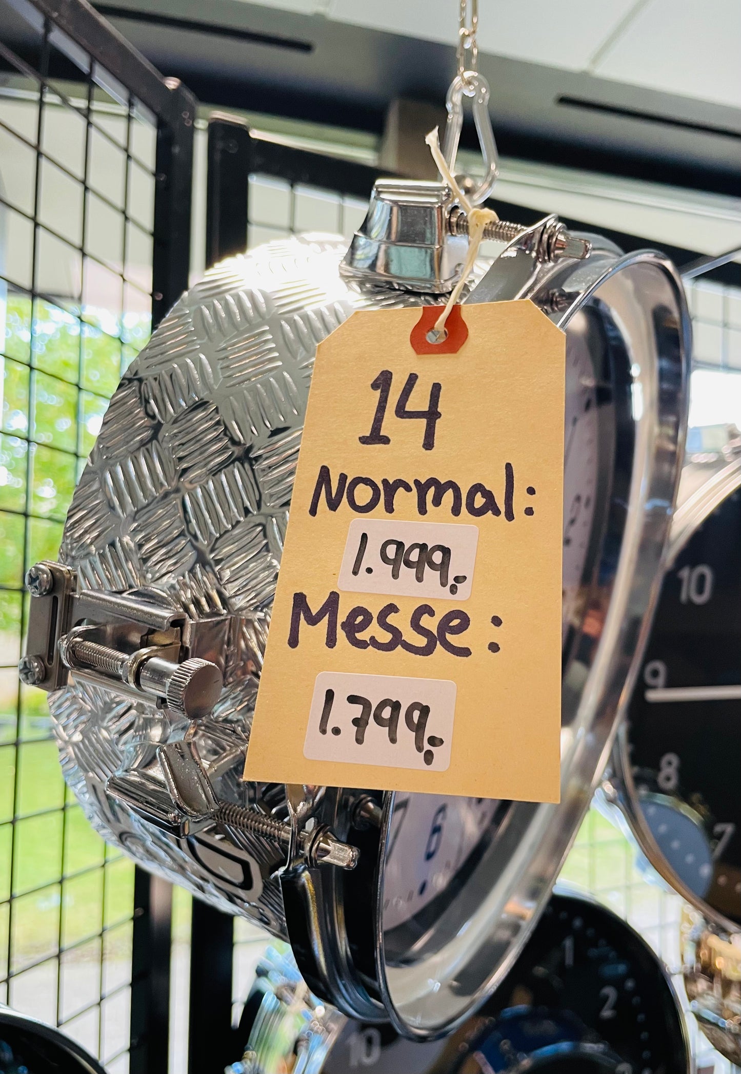 (14) 10" x 4.75" Chain Clock