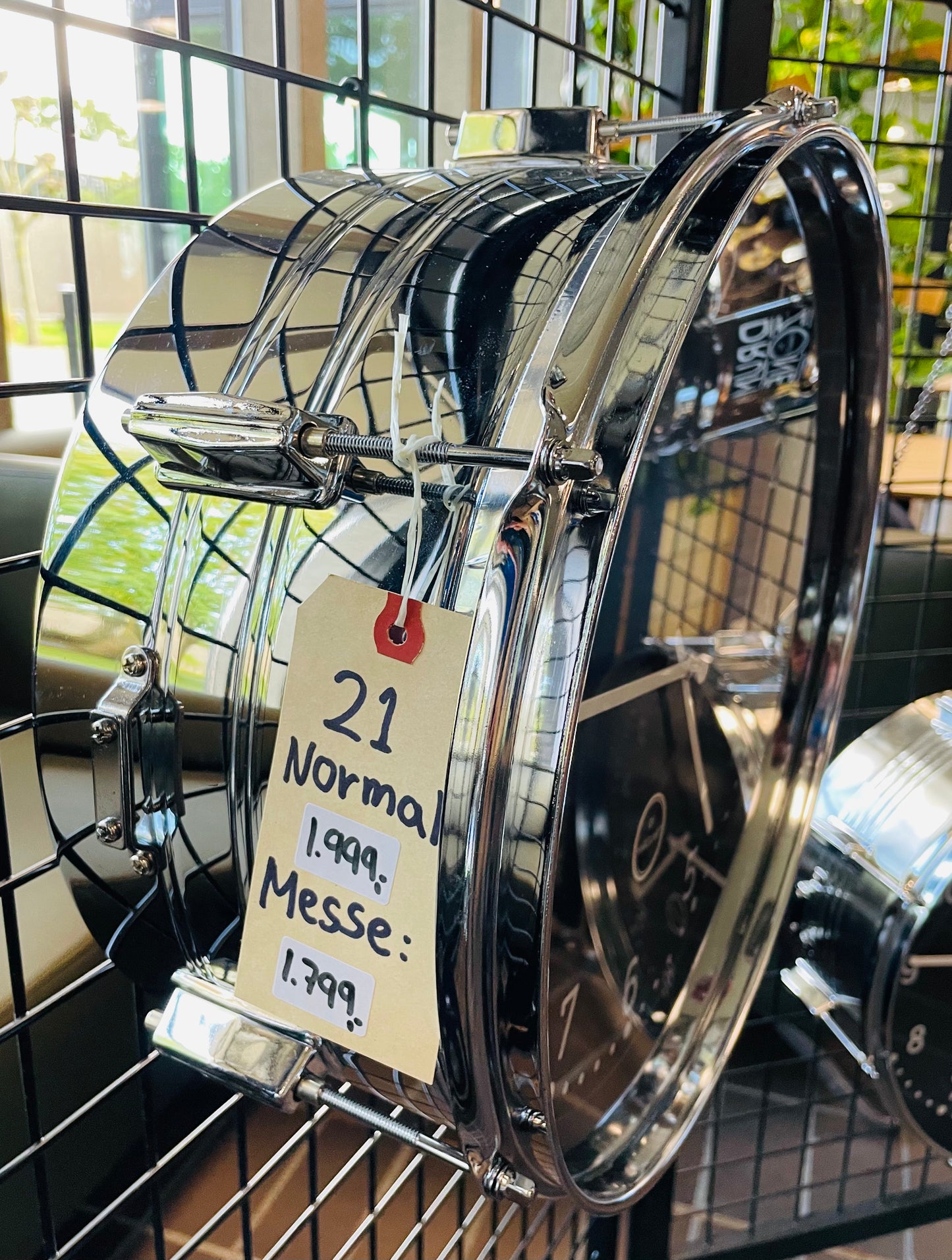 (21) 14" x 7.25" Hanging Clock