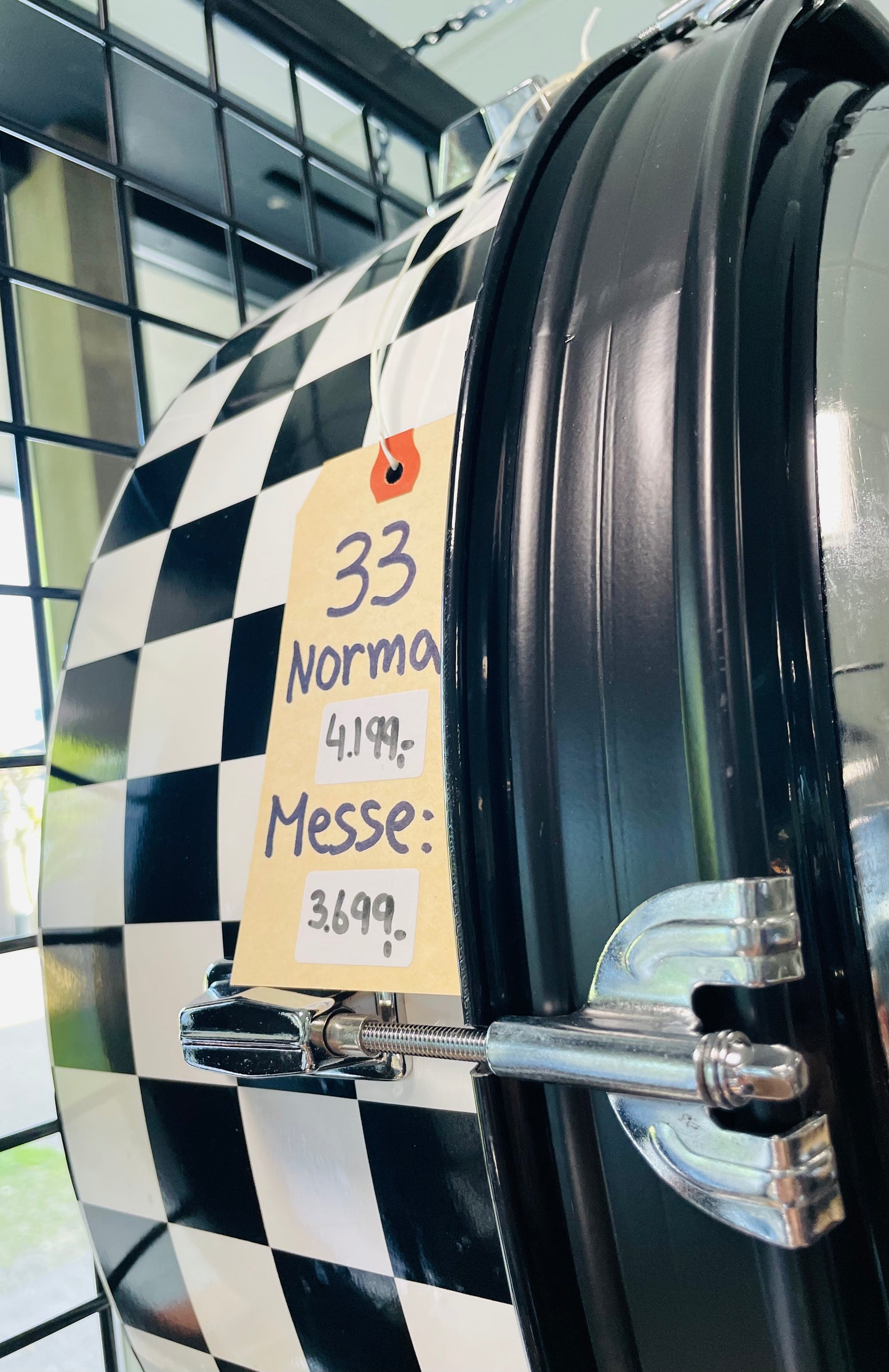 (33) 22" x 9" Wall Clock