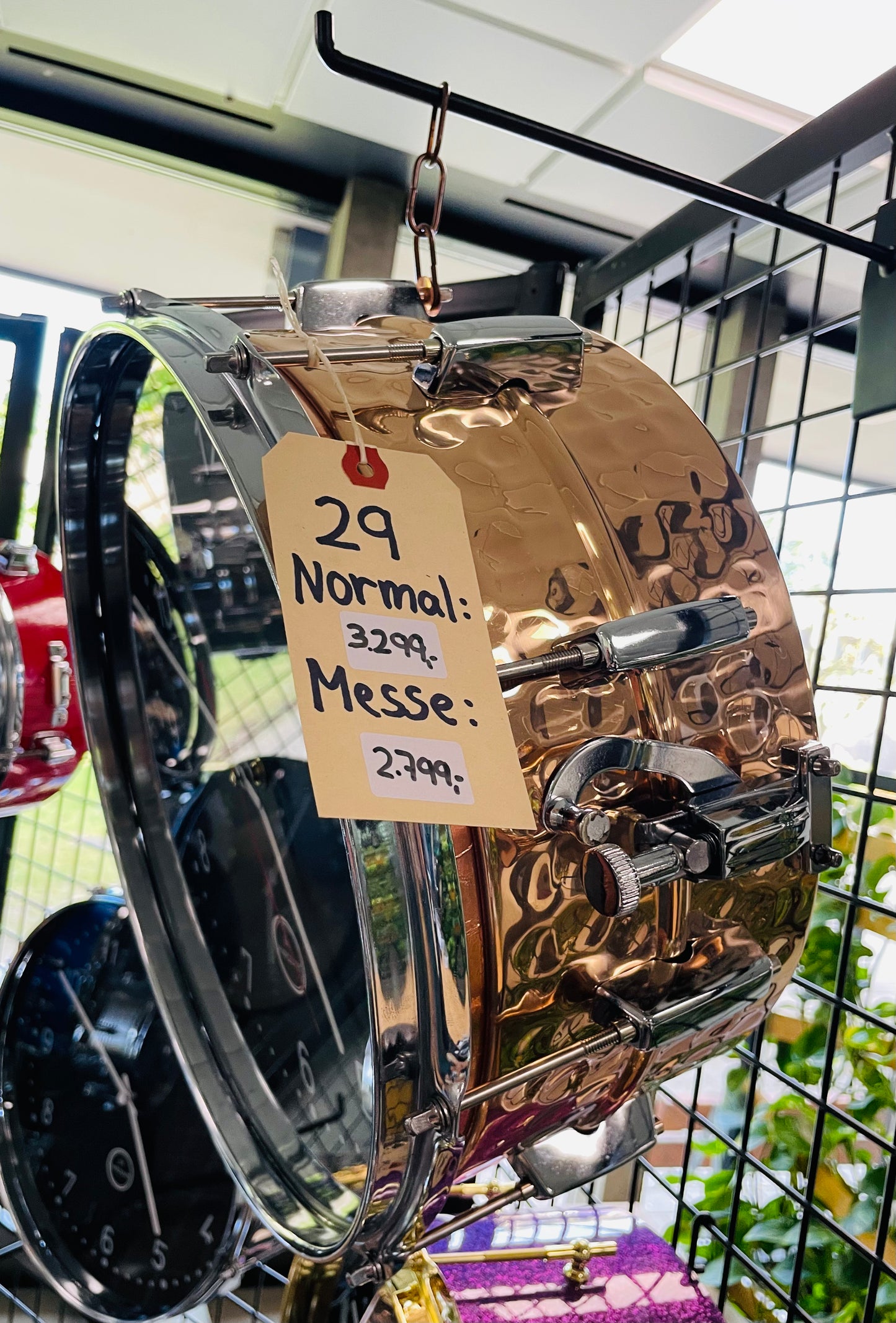 (29) 14" x 7" Chain Clock