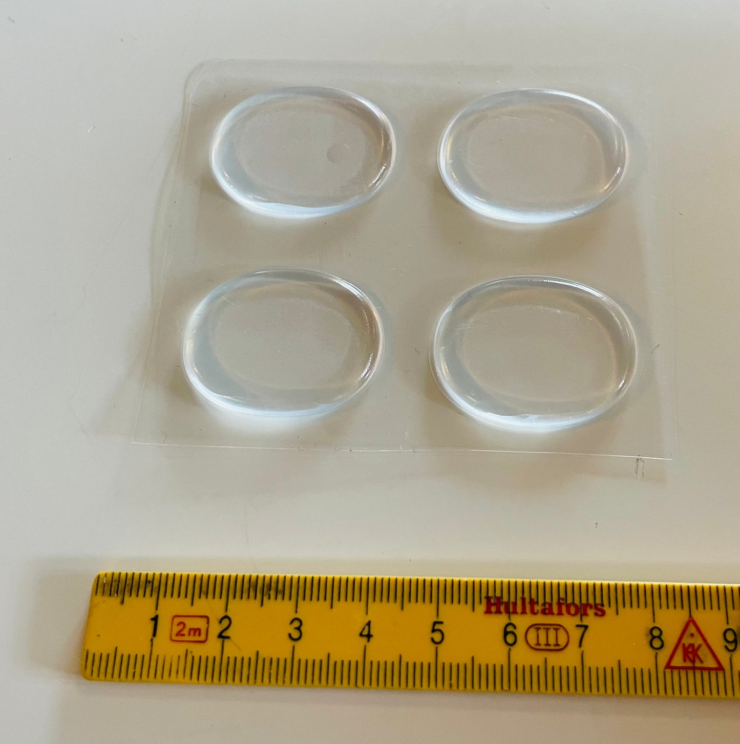 4 stk. Silikone-puder