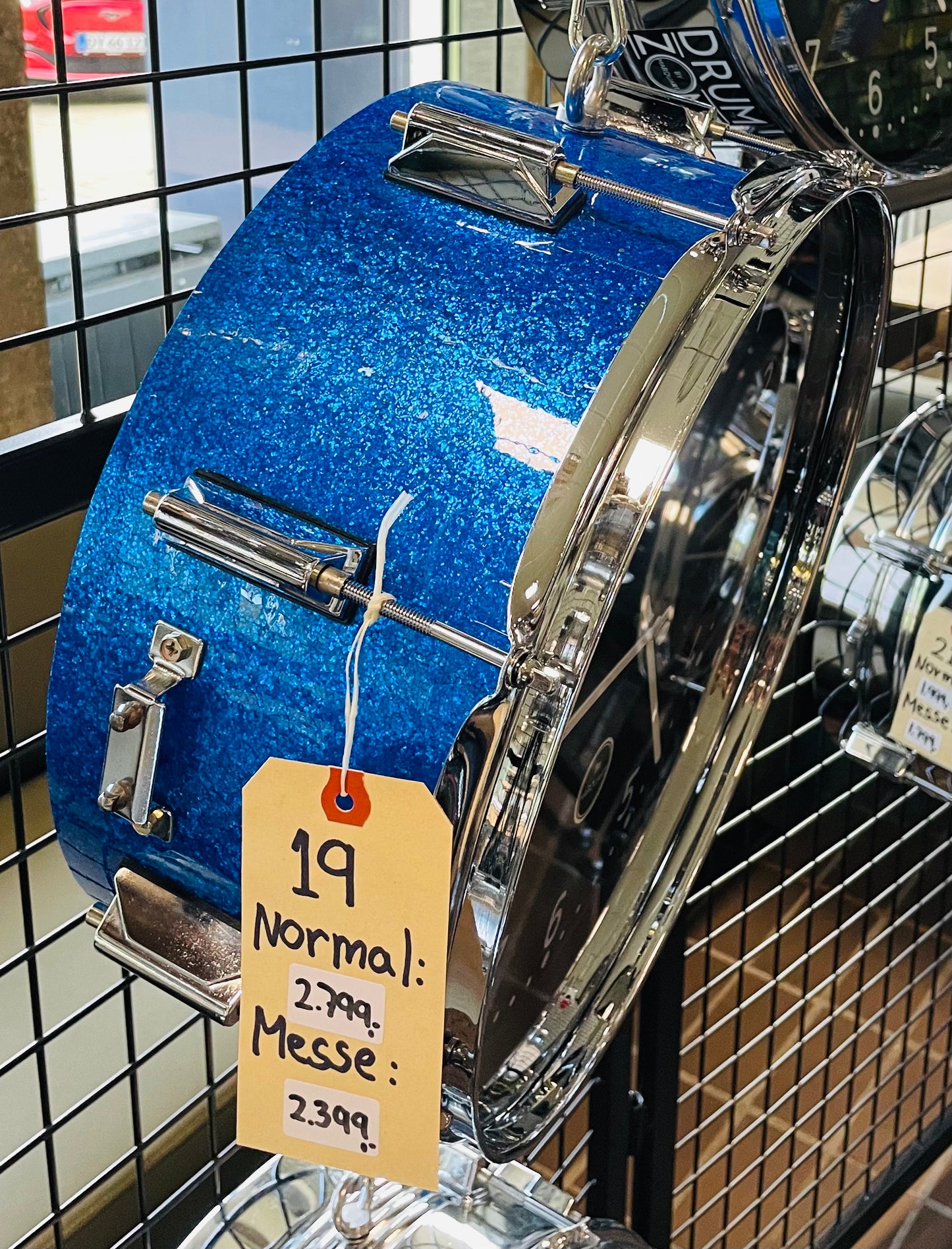 (19) 14" x 6.5" Wall Clock