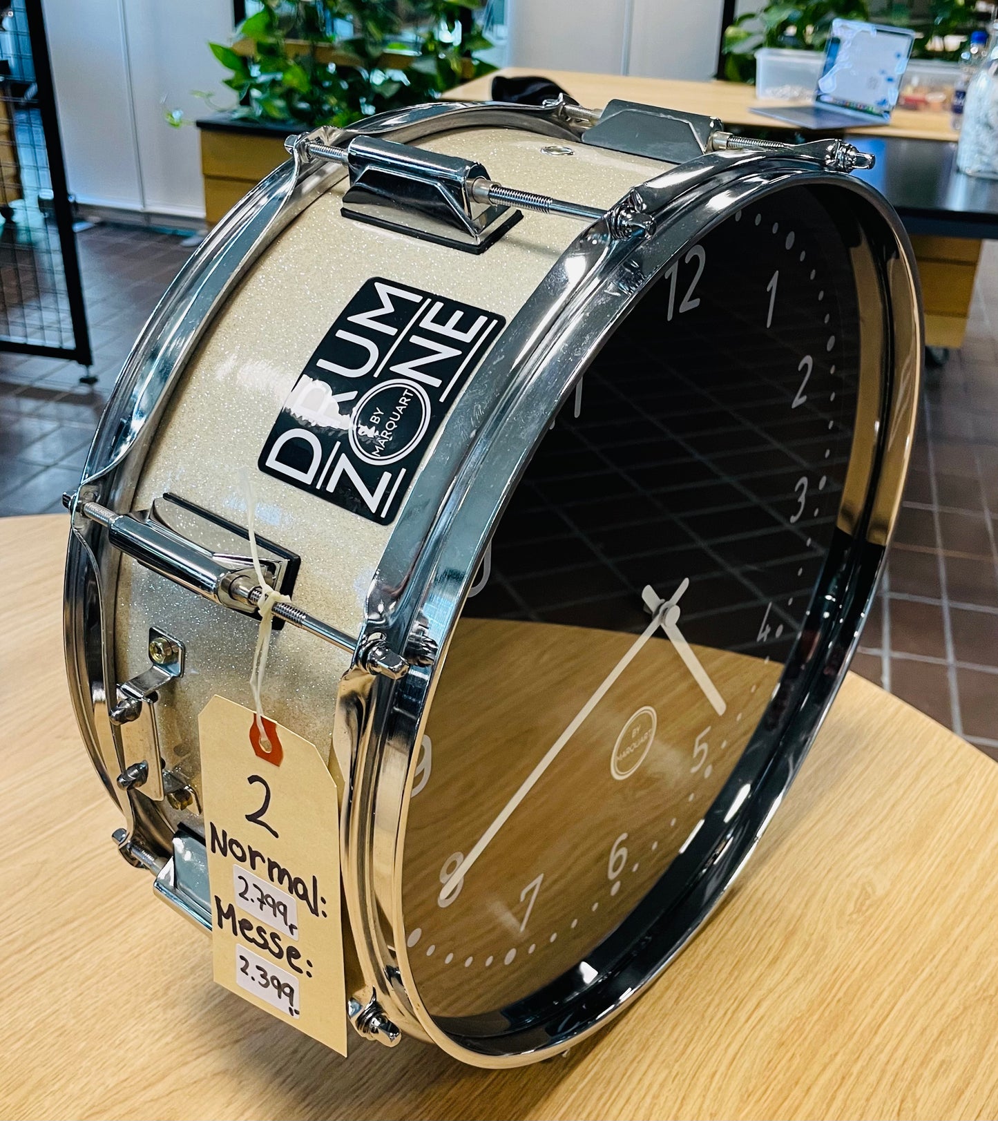 (2) 14" x 6.5" Grandfather Clock