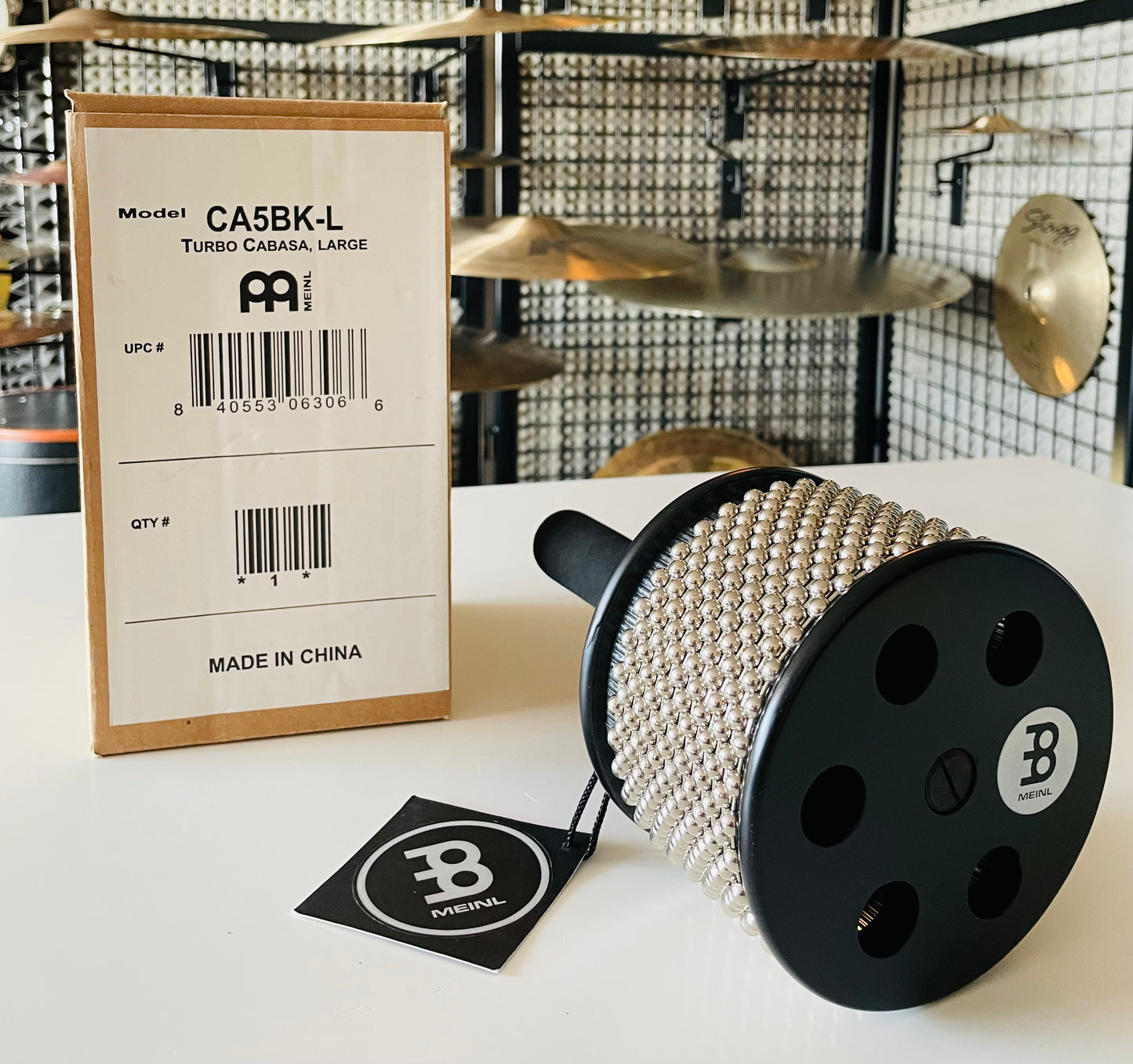 Meinl Turbo Cabasa Large CA5BK-L