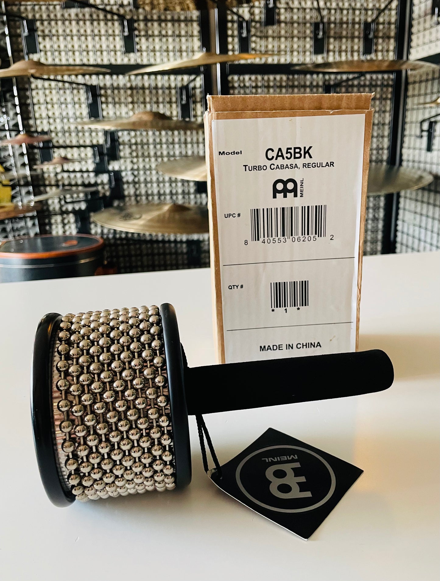 Meinl Turbo Cabasa Large CA5BK-L