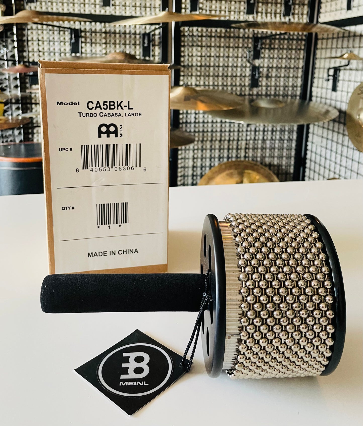 Meinl Turbo Cabasa Large CA5BK-L
