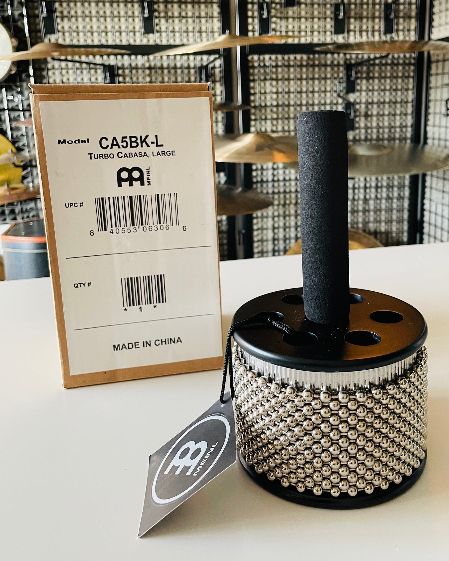 Meinl Turbo Cabasa Large CA5BK-L