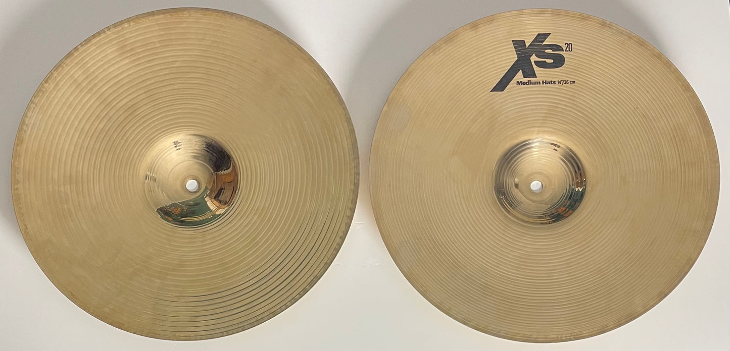 14" Sabian XS20 Medium Hi-hat