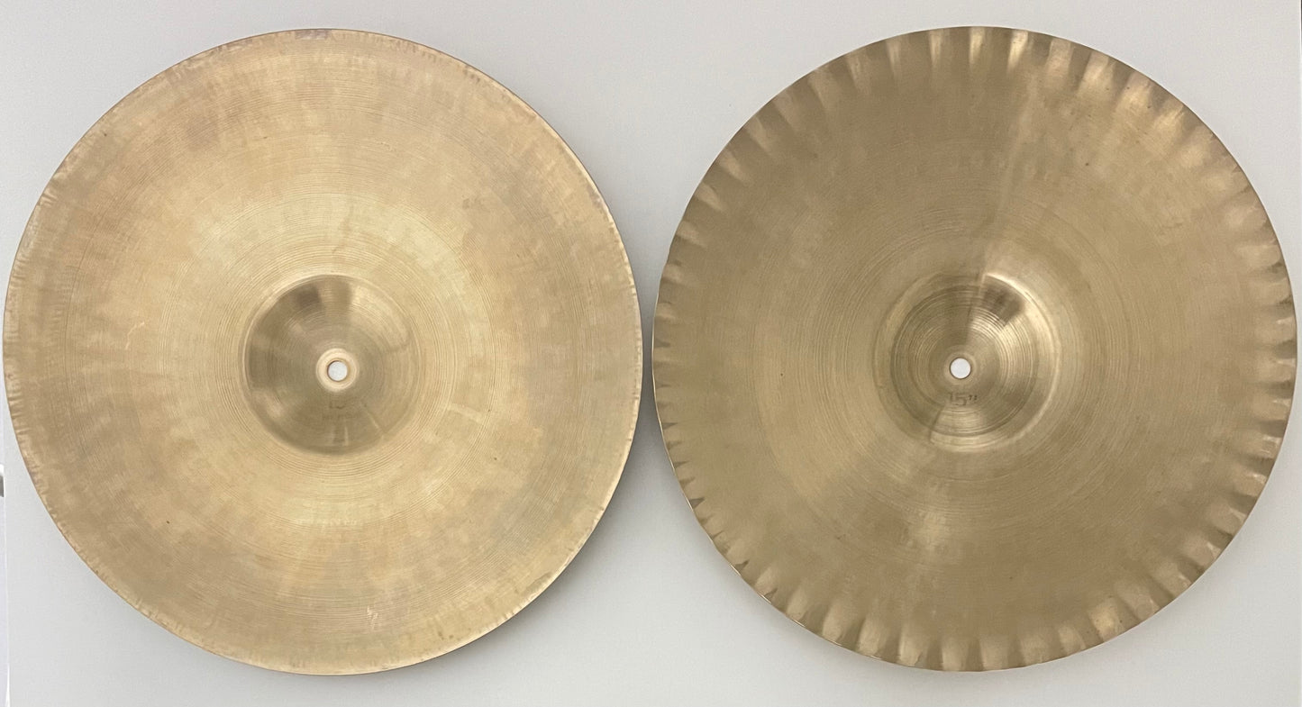 15" Paiste Formula 602 'Pre Serial' Sound Edge Hi-hat