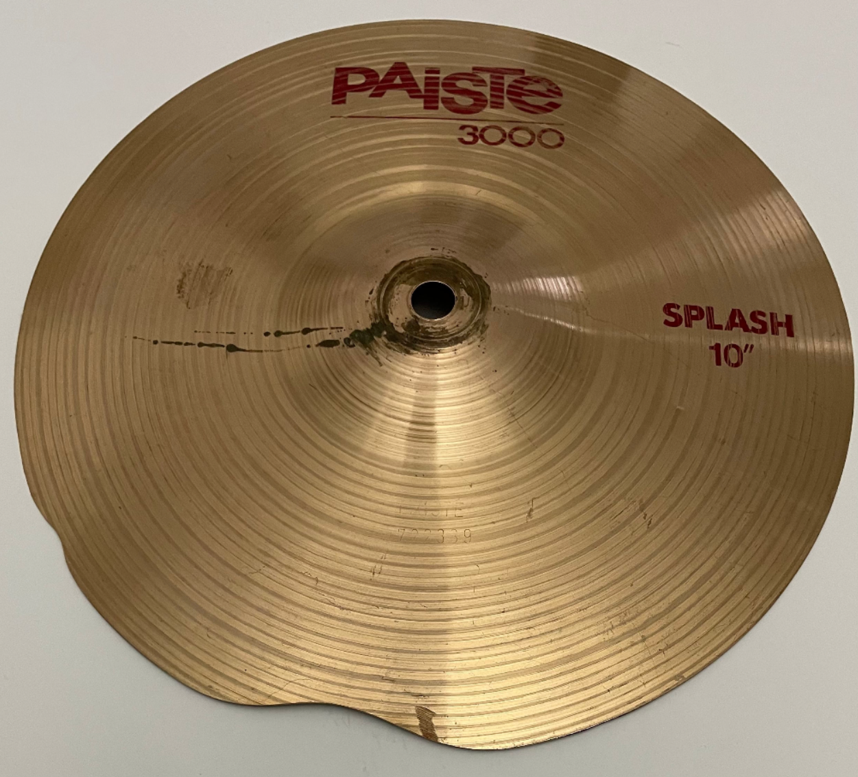 10" Paiste 3000 Splash (repareret)