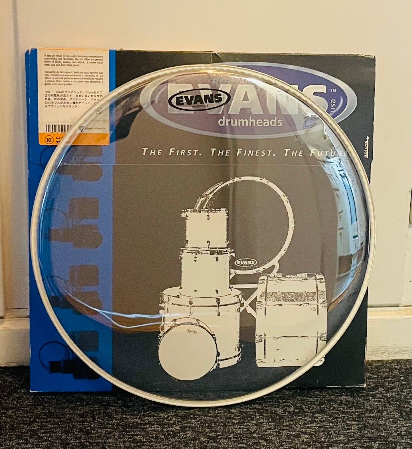 16" Evans G2 Clear