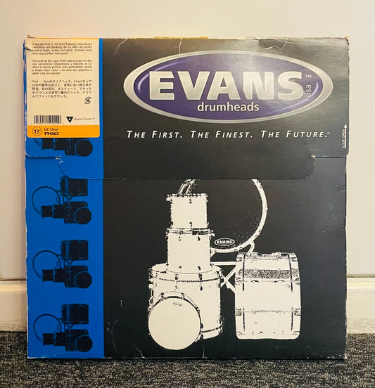 13" Evans G2 Clear (små ridser)