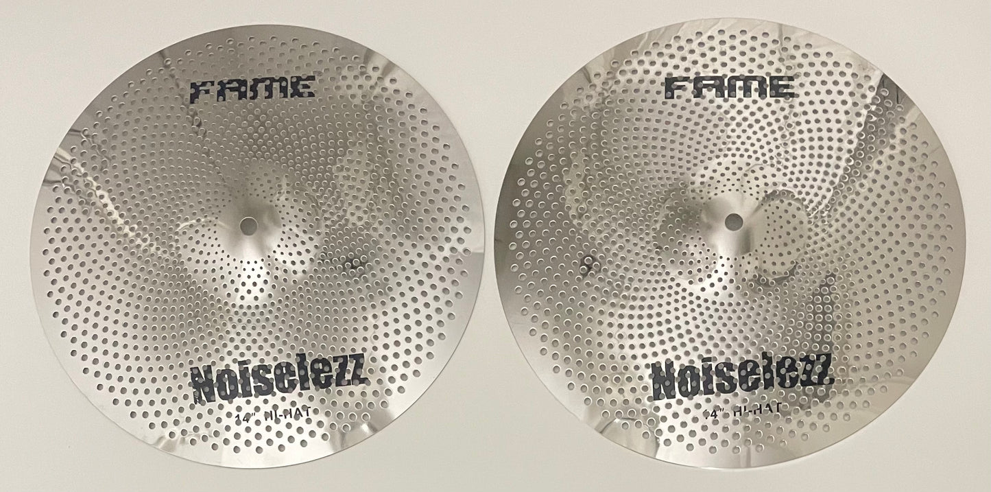 14" Fame Noiselezz Hi-hat (Ny)