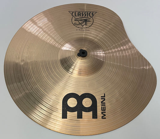 16" Meinl Classics Medium Crash (Repareret)