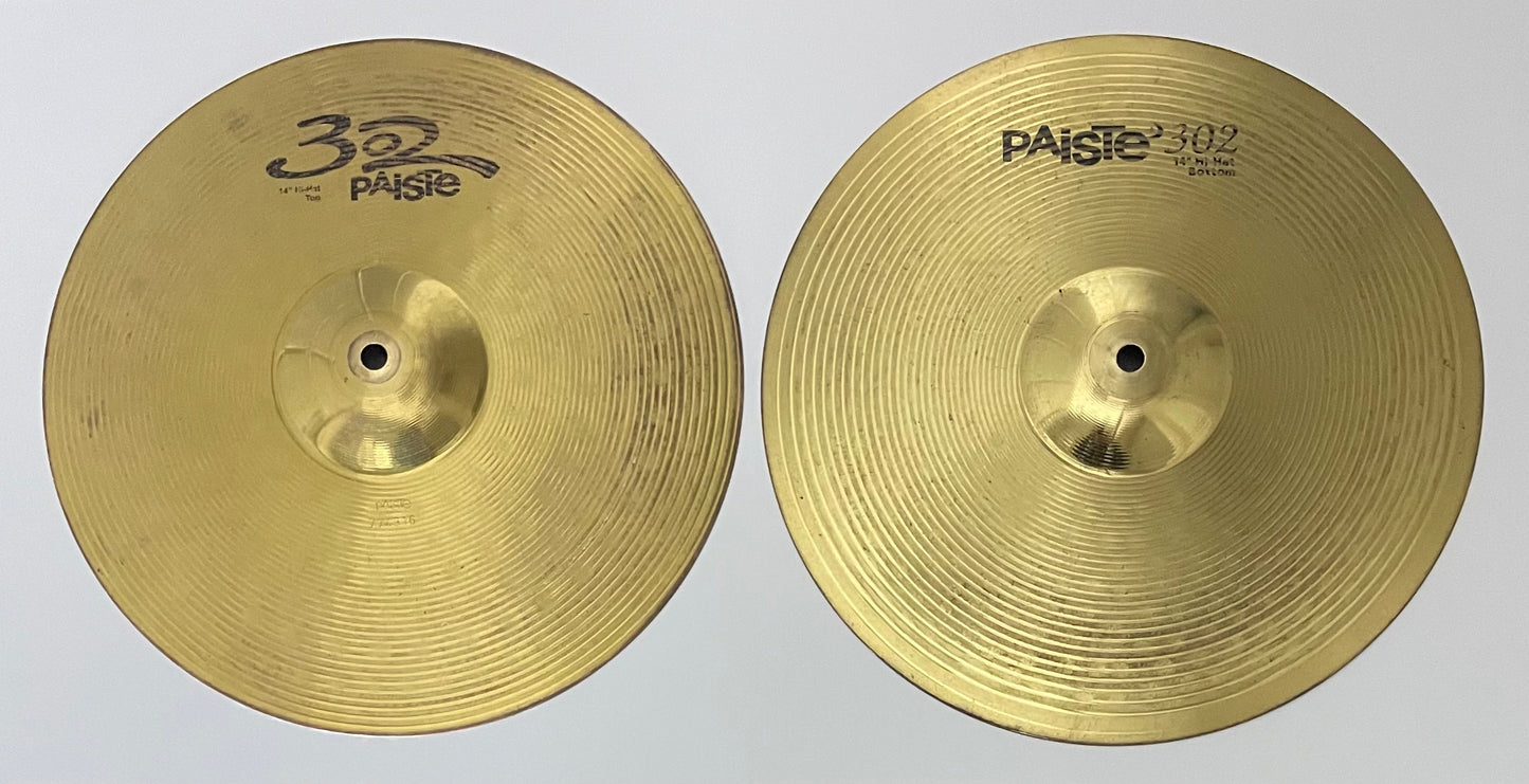 14" Paiste 302 Hi-hat (sammensat)