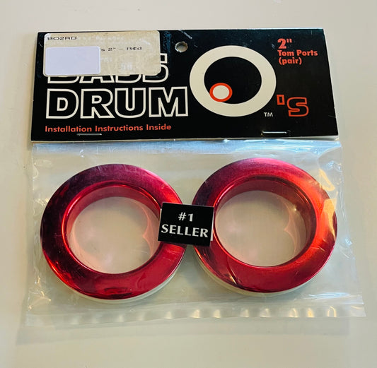 2" Bass Drum O's