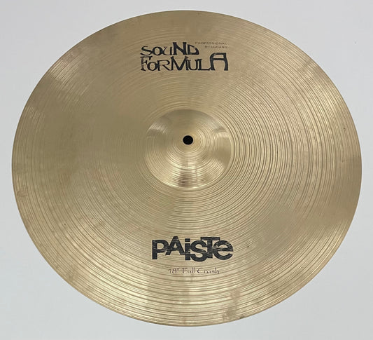 16" Paiste 'Sound Formula' Thin Crash