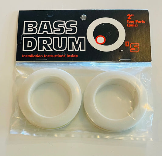 2" Bass Drum O's