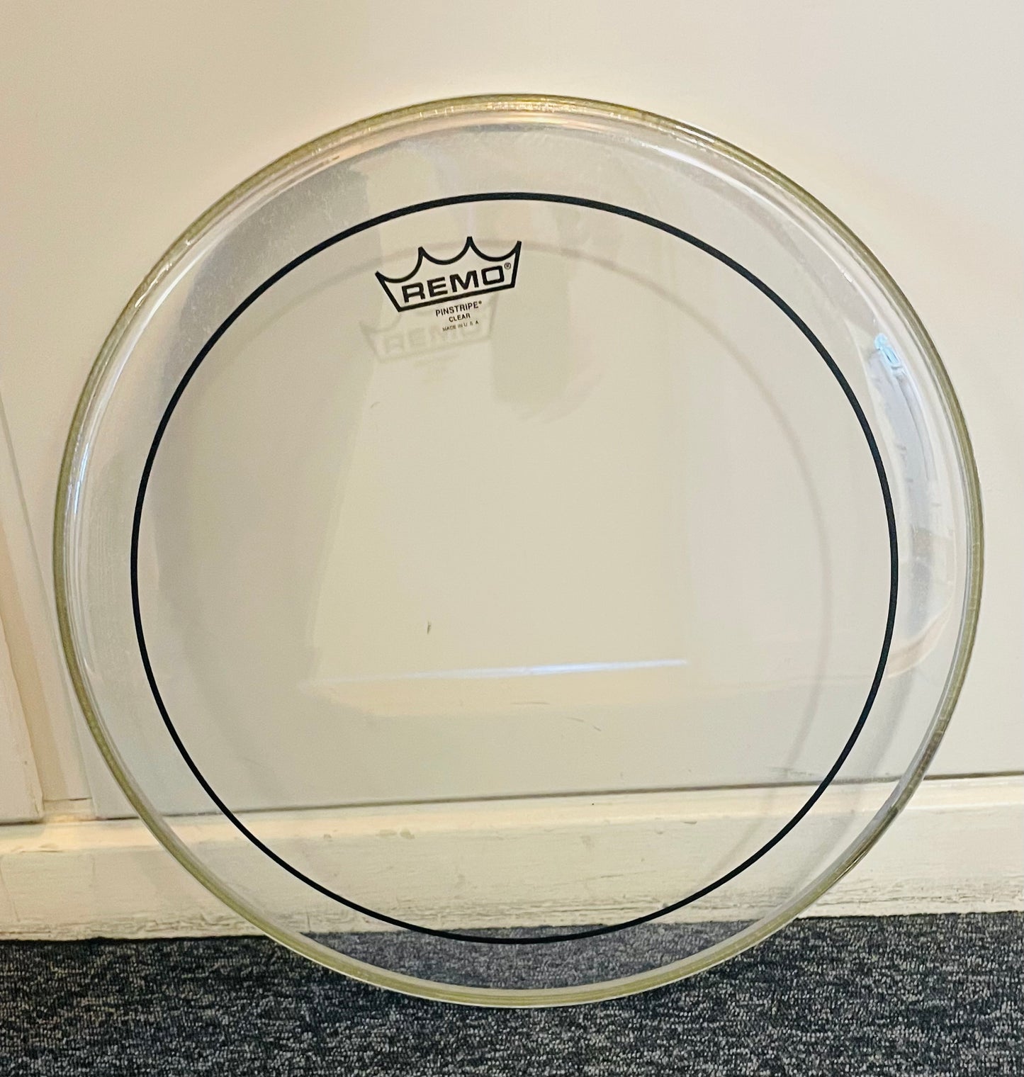 16" Remo Pinstripe Clear