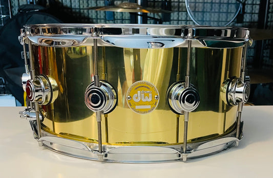 14" x 6,5" DW Collector's Series Messing Lilletromme