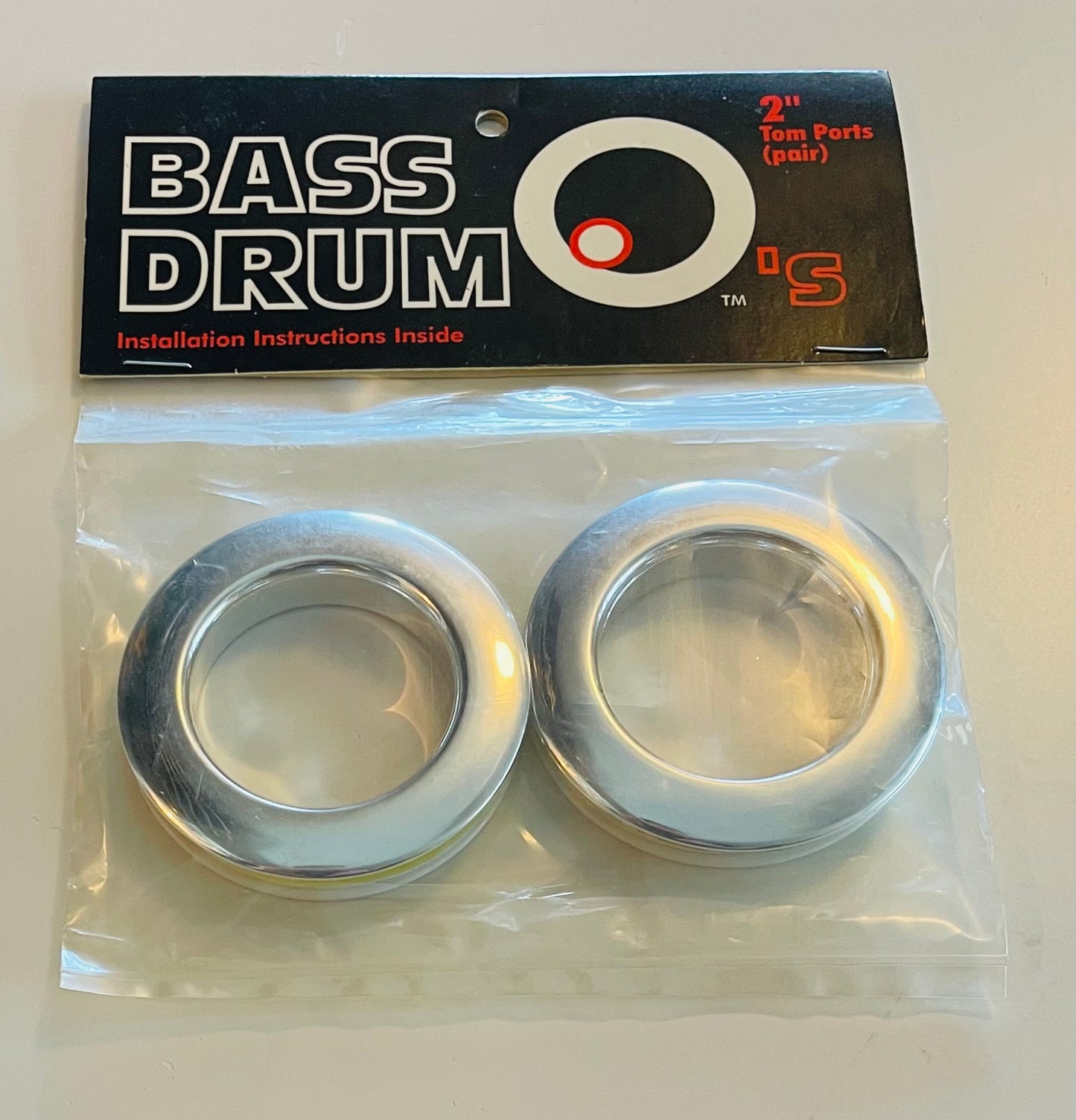 2" Bass Drum O's