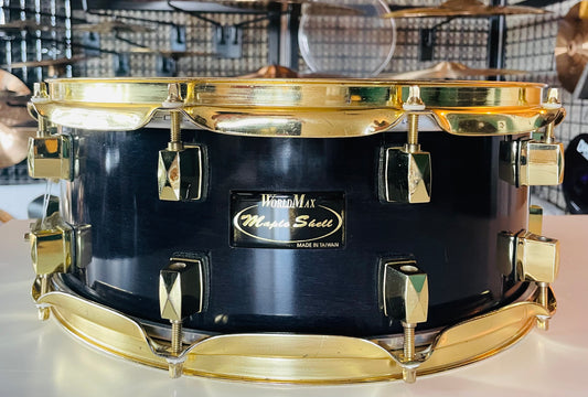 14" x 5,5" World Max Ahorn/Messing Lilletromme