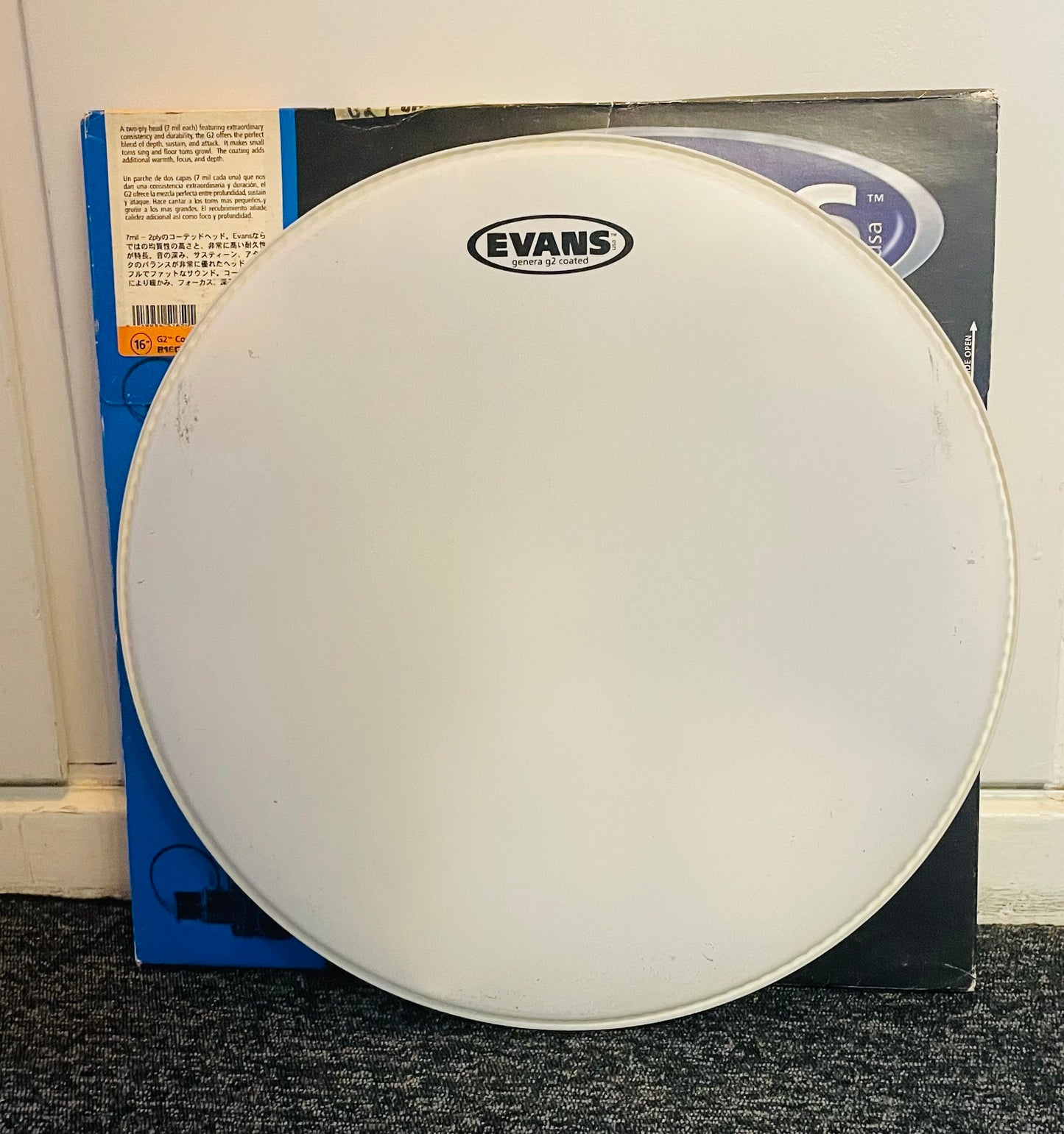 16" Evans G2 Coated (m. ridser)